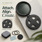Kit Filtri Magnetici da 52 mm per Smartphone con Supporto Pieghevole – 13 Tipi di Filtro