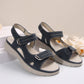 Sandali con Zeppa da Donna con Cinturini a Strappo