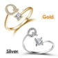 💍 50 % RABATT JUST NU! ❤️ Ring med initialer – personlig, justerbar och perfekt som en meningsfull present till dig själv eller någon du älskar ✨