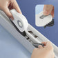 🧹🚪 Spazzola Pulizia Scanalature Finestre e Porte – Plastica Resistente, Testina Lavabile, Compatta, Rimuovi Polvere e Sporco dai Punti Inaccessibili, dal Salotto all’Auto 🧴💨