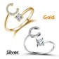 💍 50 % RABATT JUST NU! ❤️ Ring med initialer – personlig, justerbar och perfekt som en meningsfull present till dig själv eller någon du älskar ✨