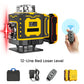 Livella Laser Alta Tecnologia ⚡ Raggio a Frequenza Variabile Senza Dispersione 🎯 Regolazione Touchscreen, Telecomando, Schermo Luminoso – Indispensabile in Cantiere 🛠️
