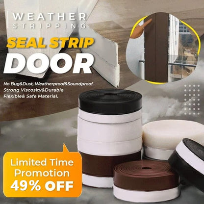 🚪🔥 ACQUISTA DI PIÙ, RISPARMIA DI PIÙ! Guarnizione per Porte 5 m – Stop a Polvere, Insetti & Rumore – Autoadesiva, Flessibile & Universale ✨