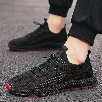 👟 50% RABATT NU! 🦶 Flygande Vävda Ortopediska Skor – Fotvalvsstöd, Smärtlindring & Slip-On Design – Heldagskomfort 🏃‍♂️