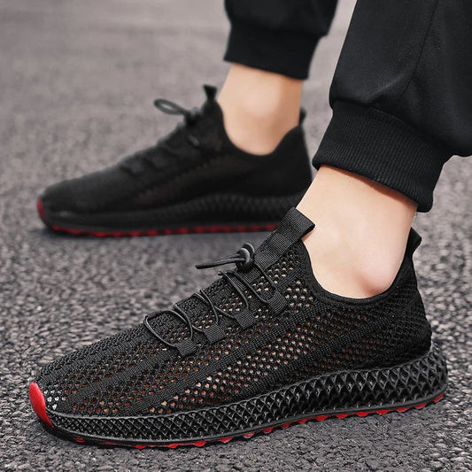 👟 50% RABATT NU! 🦶 Flygande Vävda Ortopediska Skor – Fotvalvsstöd, Smärtlindring & Slip-On Design – Heldagskomfort 🏃‍♂️