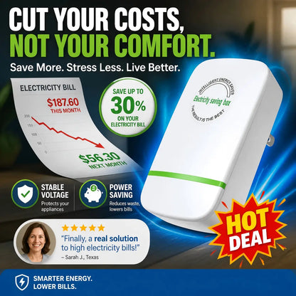 ⏰🔥 OFFERTA A TEMPO LIMITATO 50% DI SCONTO! 🔥50K+ VENDUTI! Dispositivo Risparmio Energia Domestico