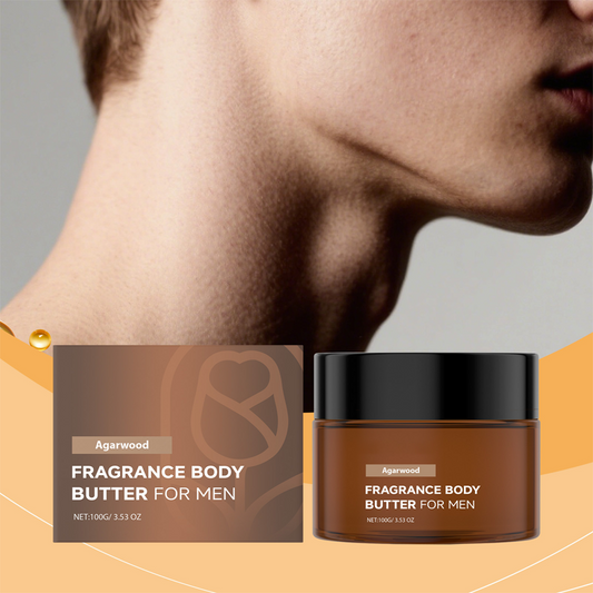 Burro Corpo ai Feromoni da Uomo🔥Profumo Irresistibile per Tutto il Giorno – Formula Idratante 100g