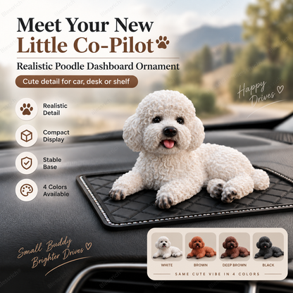 Ornamento per auto Barboncino – L'aggiornamento più carino per il cruscotto 🐶✨