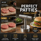 🍔 Hamburger Perfetti Ogni Volta – Pressa per Polpette in Acciaio Inox 304. 50% di Sconto. Stock UK