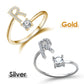 💍 50 % RABATT JUST NU! ❤️ Ring med initialer – personlig, justerbar och perfekt som en meningsfull present till dig själv eller någon du älskar ✨