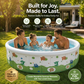 🥳SALDI CALDI 2026🥳💞50.000+ VENDUTI!👵❤️ Piscina Pieghevole Non Gonfiabile Rinforzata – Divertiti con Attività Acquatiche e Rinfrescati a Casa in Estate.