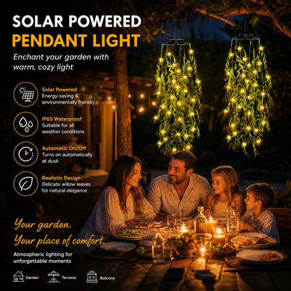☀️ 50% DI SCONTO – Luci Solari Edera con Foglie Artificiali – Impermeabili, 8 Modalità di Illuminazione & Flessibili – Perfette per Giardini, Balconi & Decorazioni da Parete 🌿💡✨