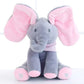 🐘🎶 PELUCHE ELEFANTE CHE CANTA E GIOCA A “PEEK-A-BOO”! 🎵 Interattivo, musicale e perfetto per stimolare la curiosità dei più piccoli – un regalo indimenticabile! 🧸✨