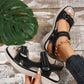 Sandali con Zeppa da Donna con Cinturini a Strappo