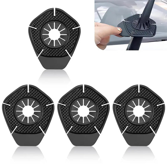Confezione da 4 Cover Protettive in Silicone per Braccio Tergicristallo – Accessorio Auto 🚗