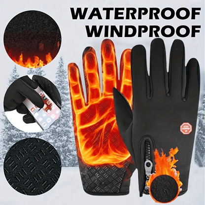 🧤✨ Guanti invernali touchscreen impermeabili antivento – Dì Addio alle mani gelate d'inverno! 🚫 Regolabili, antiscivolo, ideali per ciclismo e attività all'aperto ❄️