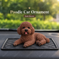 Ornamento per auto Barboncino – L'aggiornamento più carino per il cruscotto 🐶✨