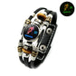 ✨🔮 Braccialetto in Pelle con 12 Segni Zodiacali Fosforescenti – Luminoso al Buio, Unisex, 17,5/20,6 cm – Regalo Perfetto per Uomo e Donna 🌙