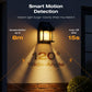 💡 SCONTO DEL 50% ORA! Lampada solare da parete con sensore di movimento, lanterna impermeabile IP65, 3 modalità di illuminazione, accensione e spegnimento automatici, luce calda e luminosa per giardino, patio, portico e vialetti