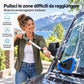 🚗Pulisci-vetri magnetico doppio per auto | Kit di pulizia senza aloni per vetri auto