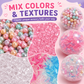 ✨ Kit Fai-da-Te per Creare Palline Antistress, Include 6 Bustine di Riempimento, 10 Involucri Morbidi Trasparenti, Strumento di Espansione, Ideale per il Relax degli Adulti, Squishy Maker