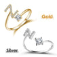 💍 50 % RABATT JUST NU! ❤️ Ring med initialer – personlig, justerbar och perfekt som en meningsfull present till dig själv eller någon du älskar ✨