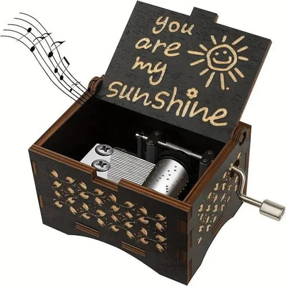 🌻 Carillon "You Are My Sunshine" con Girasole e Ape 🐝 | Formato Palmare, Melodia Calda da Regalare 🎁 | Simbolo di Forza e Felicità, per Chi ami 💛