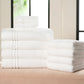 🛁 Set Asciugamani 3 Pezzi Home Reflections – 100% Cotone Morbido | Alta Assorbenza | Asciugatura Rapida | Trama & Tinta Unita ✨