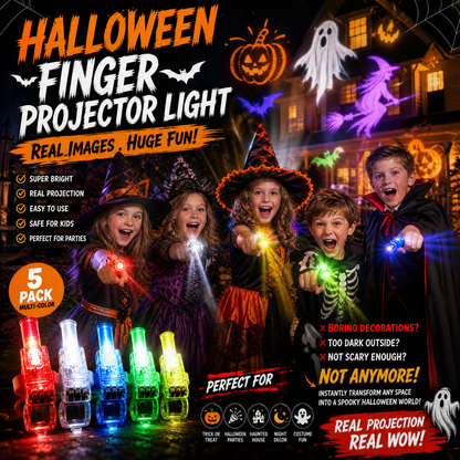 🔥Super Offerta: 50% DI SCONTO🔥 Mini Luci LED Colorate per Dita – Luci Festive con Elastico