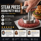 🍔 Hamburger Perfetti Ogni Volta – Pressa per Polpette in Acciaio Inox 304. 50% di Sconto. Stock UK