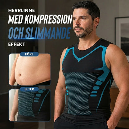 🔥 50% RABATT NU! 💪 Ionic Shaping Väst – Kompression & Kylning – Kroppskonturering & Ärmlös – Osynlig Under Kläder 🕶️