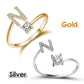 💍 50 % RABATT JUST NU! ❤️ Ring med initialer – personlig, justerbar och perfekt som en meningsfull present till dig själv eller någon du älskar ✨