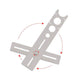 🥳2026 HOT SALE📐Righello Angolare per Piastrelle – Regolazione multidirezionale, posizionamento con un clic. Acciaio inossidabile premium – antiruggine, anticaduta e durevole. Ideale per tagliare piastrelle e legno! 🛠️✨