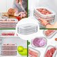 🥗 PROMO FLASH: 50% DI SCONTO! Contenitori Alimentari 3 Ripiani – PET Trasparente, Ermetici & Impilabili per Frigorifero Organizzato 🧊✨