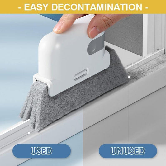 🔥Acquista 1 ricevi 2 in omaggio✅🏠 Spazzola 2-in-1 per Davanzali – Pulizia Flessibile per Angoli Ciechi e Fessure Strette 🧹✨ Efficace, Resistente, Precisa – Giunti Puliti Senza Residui