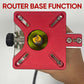 🔧 Supporto per fresatura di scanalature 4 in 1 per router – precisione e versatilità per ogni progetto! 🛠️📐✨