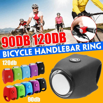 🚲 50% DI SCONTO! 📢 Campanello Clacson Elettronico per Bici 120 dB – 6 Suoni, Leggero e Impermeabile ✨