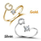 💍 50 % RABATT JUST NU! ❤️ Ring med initialer – personlig, justerbar och perfekt som en meningsfull present till dig själv eller någon du älskar ✨