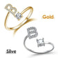 💍 50 % RABATT JUST NU! ❤️ Ring med initialer – personlig, justerbar och perfekt som en meningsfull present till dig själv eller någon du älskar ✨