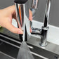 💧Rubinetto da Cucina a Cascata con 3 Tipi di Flusso, Rotazione 360°, Sostituzione Facile