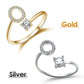 💍 50 % RABATT JUST NU! ❤️ Ring med initialer – personlig, justerbar och perfekt som en meningsfull present till dig själv eller någon du älskar ✨