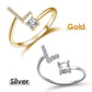 💍 50 % RABATT JUST NU! ❤️ Ring med initialer – personlig, justerbar och perfekt som en meningsfull present till dig själv eller någon du älskar ✨