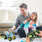🚗 OFFERTA LIMITATA 55% DI SCONTO! ⏰ Auto Acrobatica Pazzesca Telecomandato – Salti, Capriole, Musica e Luci – Regalo Perfetto 6-12 Anni ✨
