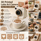 ☕🎄 Idea Regalo di Natale per Amanti del Caffè – Macchina per Latte Art 3D con Stencil | Divertente Coffee Art Maker ✨🎁