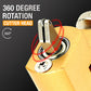 🔥 -50% Saldi Natalizi! 🔥 Tagliavetro a Compasso con Scala – Testa Rotante 360°, Ventosa Potente, 5 Misure