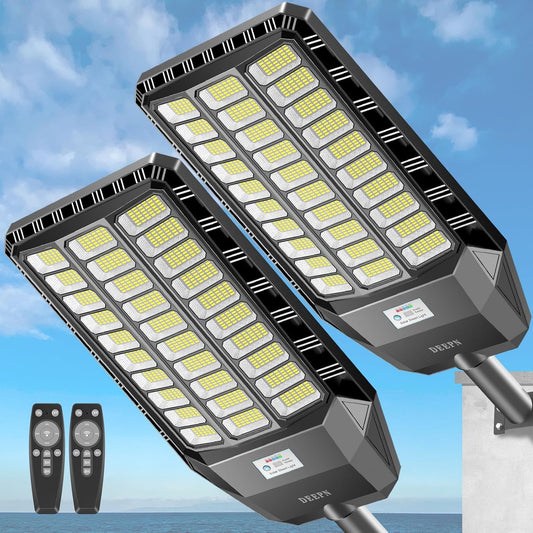 ☀️ -50% | Lampione solare LED per esterni con sensore di movimento e telecomando