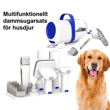 Multifunktionellt dammsugarsats för husdjur