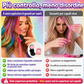 🌈🎨 SCONTO DEL 50%! Set di 12 gessetti temporanei per capelli – Tonalità vivaci per riflessi, ciocche e divertimento a tutto colore. Facile da applicare grazie al fermaglio – si lavano via con lo shampoo! Perfetti per feste, festival e cosplay! 🎉✨