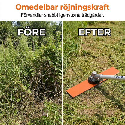 Robust röjblad 🌿 Röj tät buskvegetation som ett proffs ⚡