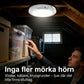 💎50 % rabatt✨Uppladdningsbar LED-taklampa med rörelsesensor💡⚡Tänds med röstkommando: nu slipper du besväret med att trycka på strömbrytare🔌
